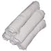 Floursack white dish towel 100% cotton 30 x 38 inch 24 thread count medium weight quality 6 pack