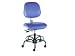 Manager Chair 21-26 Inch Height Vinyl Blue