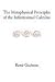 The Metaphysical Principles of the Infinitesimal Calculus (Guenon, Rene. Works.)