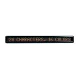 Message LED Signs, 12 Characters, 4-1/2