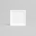 Square White Milan Elegant Plastic 6 Dessert Plates WNA 168 cs