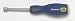 Westward 1CLN4 Nut Driver, Hex 10mm, Blue, Steel