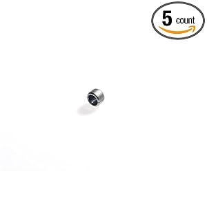 TriSteel Sleeve Bearing Zinc Plated Steel With PTFE Liner 1/4" IDx3/8" Length TriStar#TSI04PT06Z (Pack of 5)