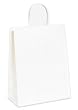 10" x 5" x 13" White Shopping Bag&yuml; (BGS104W) Category: Paper Shopping Bags