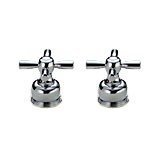 Delta H46 NeoStyle Cross Handle Kit, Chrome