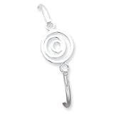 Sterling Silver Mutli-circle Bangle Bracelet