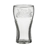 Libbey Glass 16oz Coca Cola Glass Clear