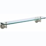 Kohler K-11062-BN Archer Glass Shelf, Vibrant Brushed Nickel