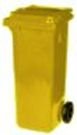 Review BritishBins  / Wheelie Bin - Yellow - 140L - Free Delivery
