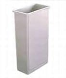 RUB354000BK Slim Wastebasket, 23-Gallon, 20x11x30, Black