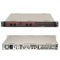 1U Rm Bb Blk Xeon-up LGA775 Vid 8GB DDR2 PCIEX8/PCIX 2HS Sata 260W