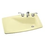 Bathroom Sink Drop In Self Rimming by Kohler - K-2170-8S in Sandbar