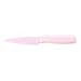 Kuhn Rikon Pink Nonstick Paring Knife with Sheath 7.75-in.
