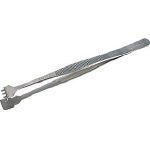 ＴＲＵＳＣＯ　耐酸耐磁ピンセット　１３０ｍｍ　先端９．５　４枚爪　2617404 41LB4SA