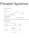 Prenuptial Agreement Form