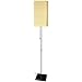Best Better Inexpensive Cheap Lighting - 60" Yoko Contemporary Japanese Style Floor Lamp - Beige