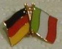 Italy - German Friendship Pin