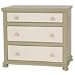 PoshTots - Kingston Changing Table/bunn feet/2.5''knob/smaller top drawer Image