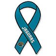 Jacksonville Jaguars Ribbon Magnet