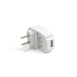 iPod USB Travel Power Charger Adapter for Nano, Shuffle, 4G, Mini, Photo and U2