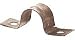 1 Plated Copper Tube Strap (100 Pack)