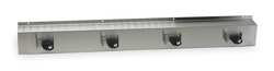 Tough Guy 1ECL5 Mop and Broom Rack, 36 In
