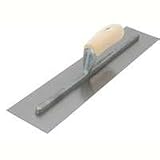 QLT By MARSHALLTOWN FT363 14-Inch by 4-Inch Finishing Trowel with Curved Wood Handle