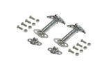Rugged Ridge Stainless Steel Trim Accessories Hood Accessories Jeep Wrangler 1987 to 1995 (YJ) Hood Catch Kit- Stainless Steel Pair (T-handle Style)