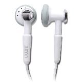 COBY Bud Type Stereo Headphones