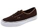 Vans Authentic | Skate Shoes (Angle Stripe Lining) Demitasse/Rubber