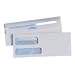 Quality Park Double Window Security Tint #8 5/8 White Check Envelopes 500 Count (24532)