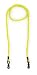Industrial Grade 2YAU3 Nonadjustable Polyester Retainer, Yellow