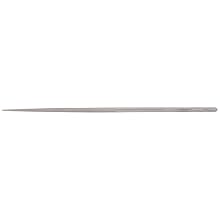 Nicholson 12 Piece Needle File Set with Handles, Swiss Pattern, Single Cut, Round, #0 Coarseness, 6-1/4" Length