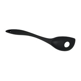 Mastrad Silicone Stirring Spoon Black