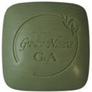 高純度・高濃度カテキン配合【オーガニック抹茶石鹸】100g/泡立てネット付 お茶の香りで美白と体臭予防・宇治の里からの画像
