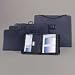 Safco 3039BL Heavy-duty vinyl art portfolio zippered on 3 sides, for 36 x 24 inserts, black