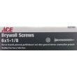 ACE DRYWALL SCREWS 500204ACE Drywall Screw, Coarse Thread # 6 x 1-1/8