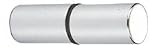 CRL Cylinder Style Chrome Finish Back-to-Back Shower Door Knob