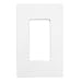Ivory Single Gang Scewless Designer Wall Plate