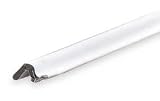 Battalion 2RRT3 Weatherstrip, Single Door, 1/2x1x81, White