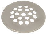 Danco #89269 3-3/8 Nickle Tub Strainer