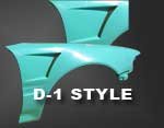AIT D1 Style Fenders