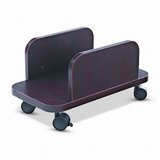 ALERA / ALEVA311220MY / Valencia Series Mobile CPU Cart, 10-1/2w x 19d x 9-1/2h, Mahogany / Sold as 1 EA