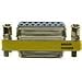 AB413-R, Conn D-Sub Gender Changer F/F 15 POS 2.77mm ST Panel Mount 30 Terminal 2 Port (25 Items)
