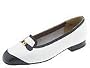 Magdesians Gabi-R | Women's Slip-on Dress Shoes White Nappa/Navy Kid