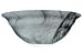 Wall Sconce - Black Marble Glass - Hereford Collection - 10-60-E