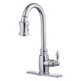 Danze D454557SS Opulence Single-Handle Pull-Down Kitchen Faucet, Stainless Steel