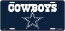 NFL License Plate - Dallas Cowboys