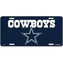 NFL License Plate - Dallas Cowboys