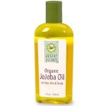 Desert Essence Organic Jojoba Oil, 4-Ounce, 0.4 Bottle